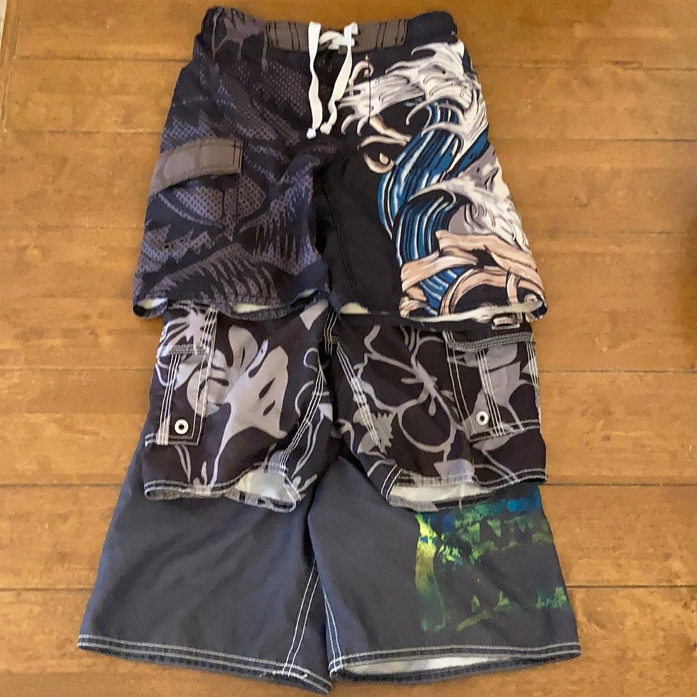 3 Boys Extra Small Old Navy Bathing Suits
